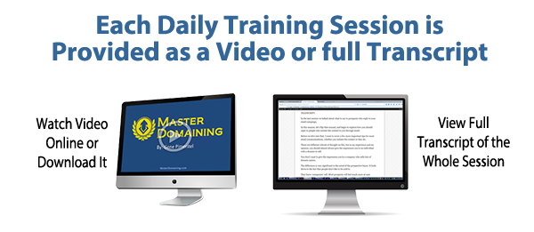 Domain Inj Master Domaining Course